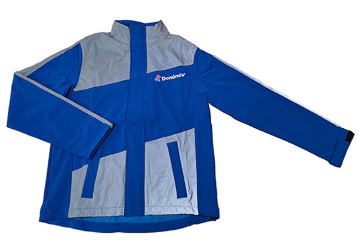 Picture of Domino's Blue Wet Weather Jacket