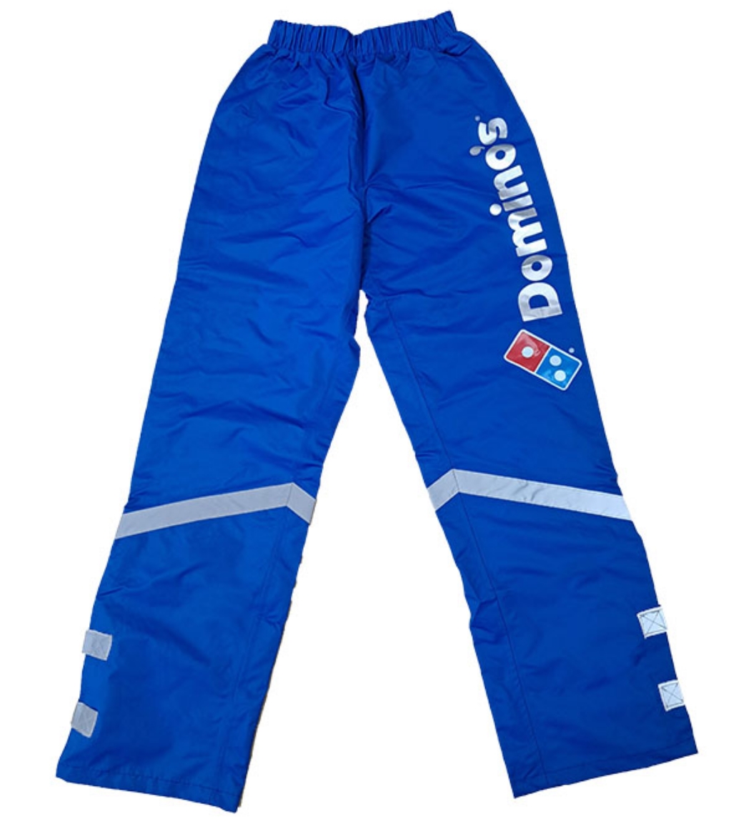 Picture of Domino's Blue Wet Weather Pants