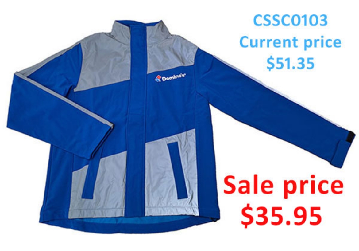 Picture of Domino's One-Face Wet Weather Jacket